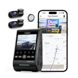 VIOFO A229 Pro 3CH 4K Front 2K Rear and Cabin Dash Cam