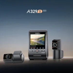 VIOFO A329S 3CH 4K Front Rear and Interior Dash Cam