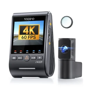 VIOFO A329S 2CH 4K 60fps Front and 2K Rear Dash Cam Complete Protection Bundle