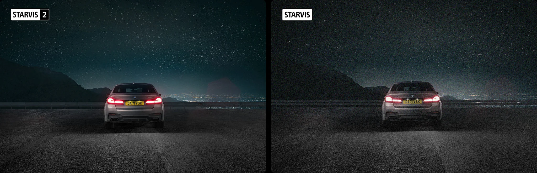 Official VIOFO A329S STARVIS 2 low-noise nighttime comparison