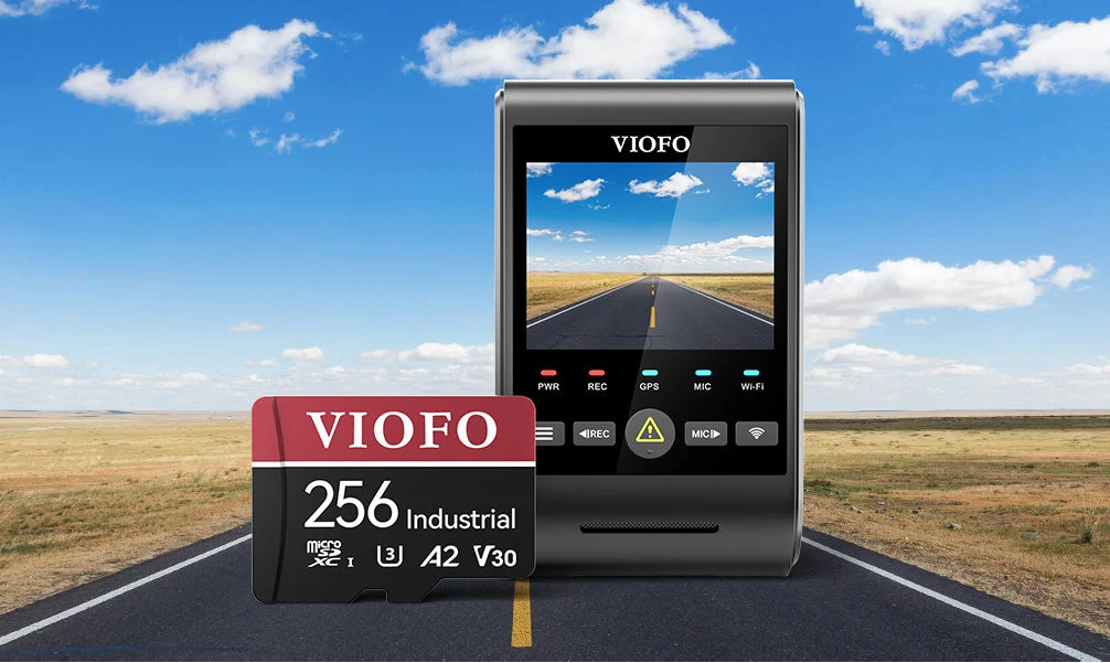 VIOFO 256GB High-Endurance microSD Card feature, connection, fitment, or package view