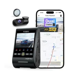 VIOFO A229 Pro 2CH 4K Front and 2K Rear Dash Cam