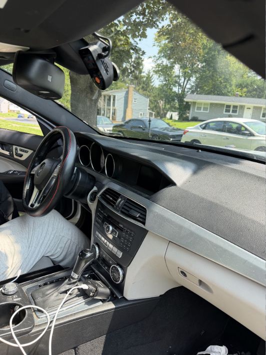 Professionally installed front dash camera in Maryland