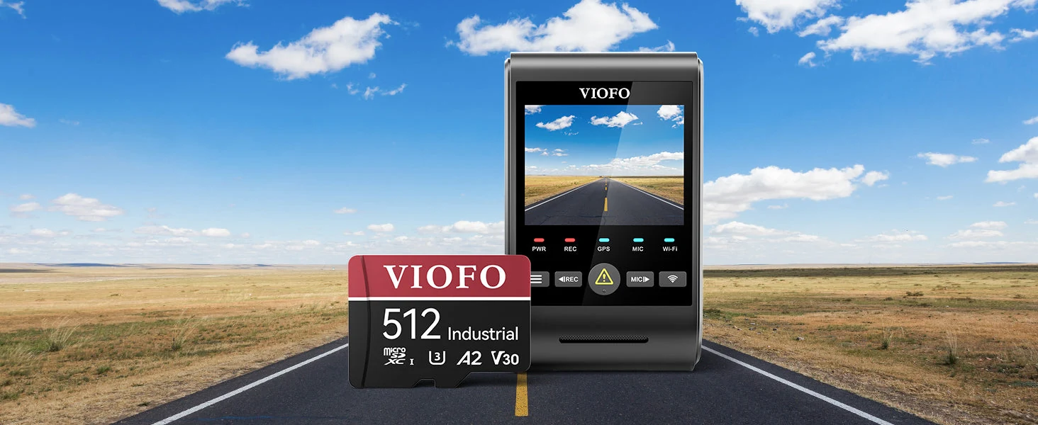 VIOFO 512GB High-Endurance microSD Card